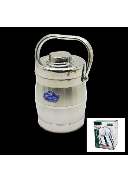 METAL KOVA 3LÜ SEFER TASI SAKLAMA KABI 1.6LT (4887)