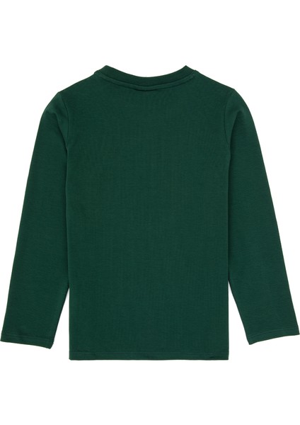 Erkek Çocuk Koyu Yeşil Sweatshirt 50314002-VR079 fiyatları