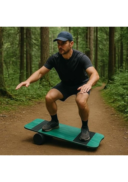 Tahtası Roller Board Şınav Tahtası Indoor/outdoor Eğitim Koordinasyon Tahtası Yeşilwsa fiyatları