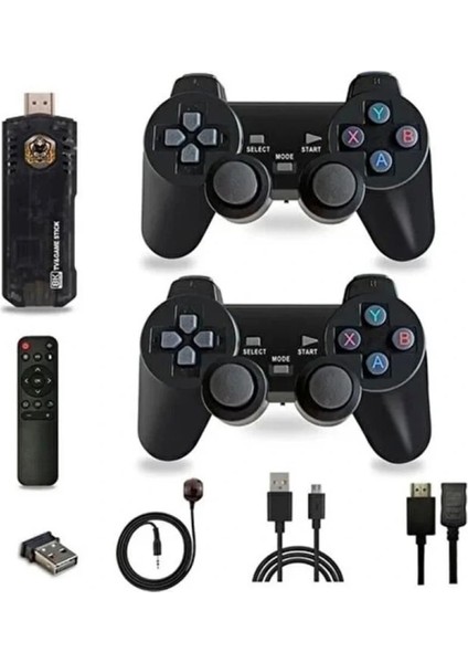 GC-06 5g 8K Ultra Hd 64 GB Tv Box + Game Box Android Tv + Oyun Konsolu Atari 2 in1