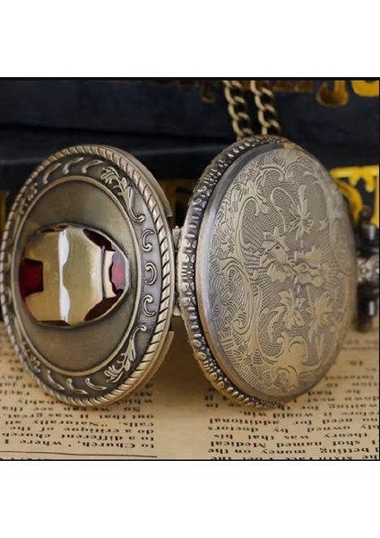 Kişiye Özel Marvel Iron Man Quartz Steampunk Vintage Köstekli Saat fırsatları