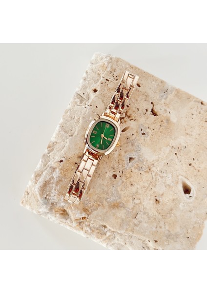 Naissance Gold Saat Yeşil