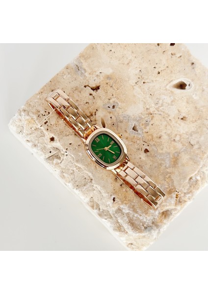 Naissance Gold Saat Yeşil fiyatları