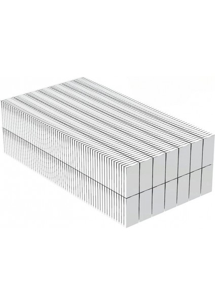 20 Adet 15x10x1.5 Mm Köşeli Neodyum Mıknatıs N35 Magnet Dayanıklı Nikel Kaplama