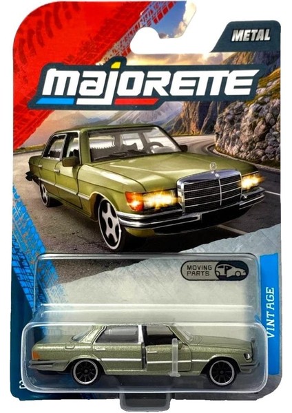 Vintage Metal Diecast Mercedes - Benz 450 Sel