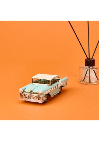 Home Dekoratif Metal Araba - Mavi - 17 cm fiyatları