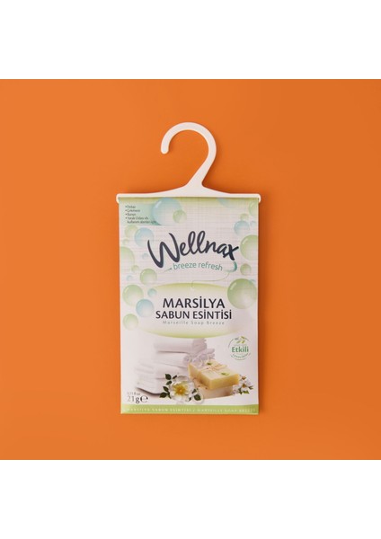 Dolap ve Çekmece Koku Kesesi - Marsilya Sabunu - 21 gr
