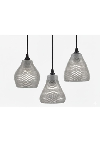 Sarkıt Lamba (Tekli - Beyaz LED Ampul Hediyeli)