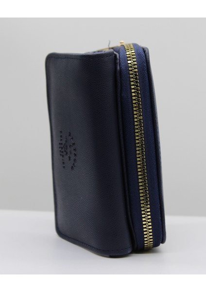 Lacivert Bozuk Para Gözlü Bol Kartlıklı Mini Kadın Cüzdanı 004 modelleri