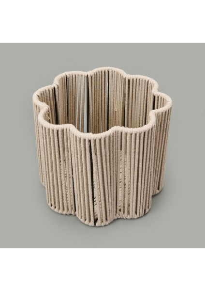 Living Granny Summer Dekoratif Sepet - Ekru - 25X20 cm modelleri