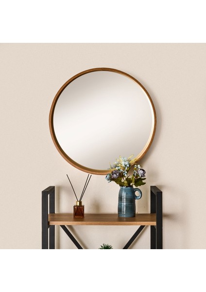 Deco Bias Ayna - Bej - 60 cm