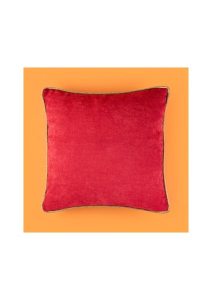 Soft Asas Kırlent - Kırmızı / Yeşil - 45X45 cm fiyatları