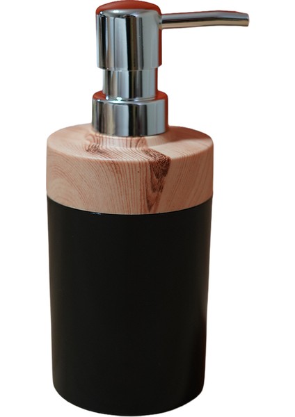 Bambu Görünümlü Siyah Sıvı Sabunluk indirimleri