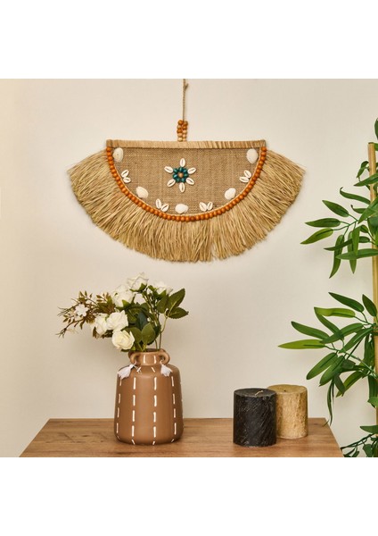 Deco Sea Side Dekoratif Süs - Bej - 25X50 cm