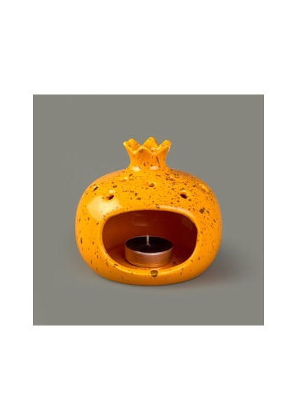 Deco Melograno Buhurdanlık - Turuncu - 10 cm fiyatları