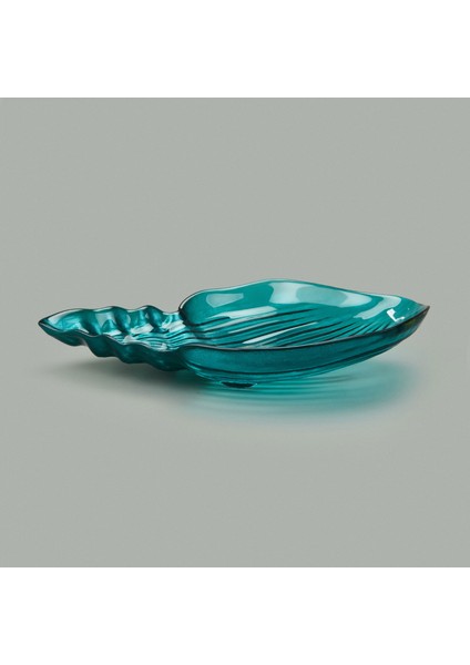 Deco Snail Dekoratif Tabak - Turkuaz - 40 cm modelleri