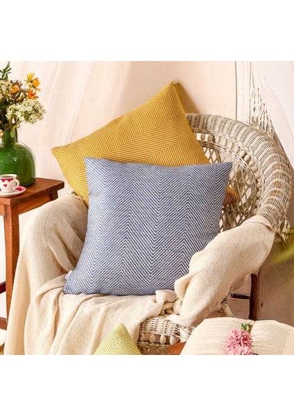 Soft Aldo Kırlent - Mavi - 50X50 cm