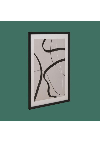 Deco Elegant Curves Tablo - 50X70 cm fiyatları