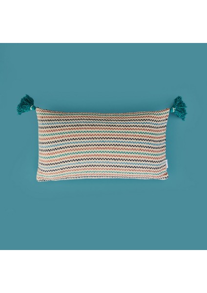 Soft Shiny Kırlent - Renkli - 30X50 cm