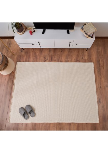 Soft Punkt Rutenna Halı - Ekru - 120X180 cm