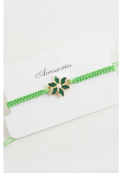 Papatya Makrome Örgülü Bileklik fırsatları