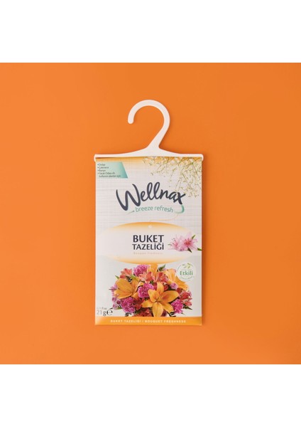 Dolap ve Çekmece Koku Kesesi - Buket Tazeliği - 21 gr