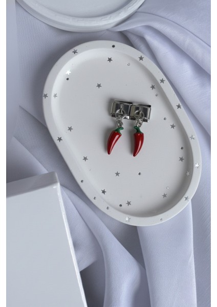 Italyan Kapya Biber Charm Bileklik Charmı Kırmızı Biber Model 1 Adet fırsatları