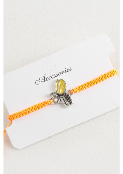 Arı Makrome Örgülü Bileklik modelleri