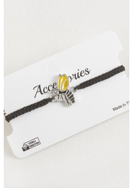 Arı Makrome Örgülü Bileklik indirimleri