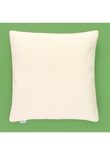 Soft Penny Kırlent - Krem - 43X43 cm