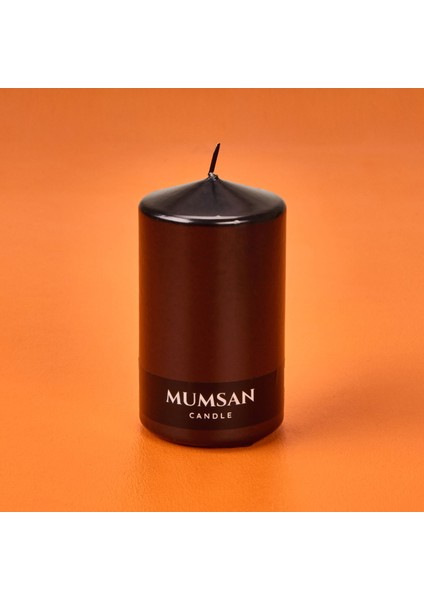 Baton Mum - Metalik Siyah - 10X6 cm