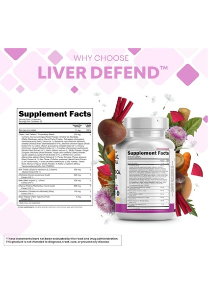 Milk Thistle Nac Chanca Piedra Beet Root Artichoke Dandelion Root - Liver Cleanse Detox Repair Plus Tudca Choline Ginger 60 Capsul. indirimleri