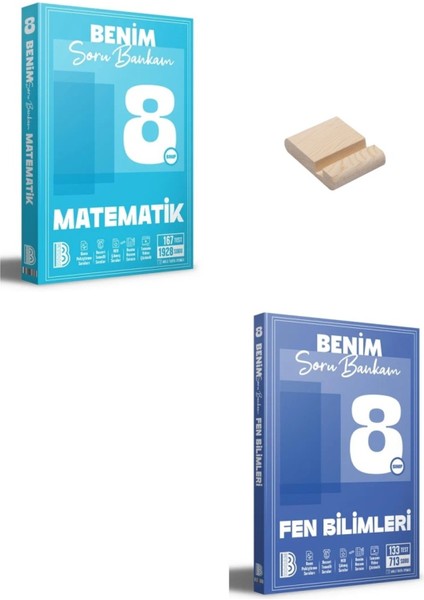 Lgs 8. Sınıf Benim Hocam Matematik ve Fen Bilimleri Soru Bankam + Telefon Standı