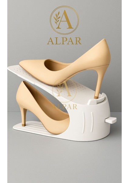 9 Adet Beyaz Ayakkabı Rampası Yer Tasarrufu Kokusuz Modern Ayakkabı Organizeri Ayakkabı Standı indirimleri