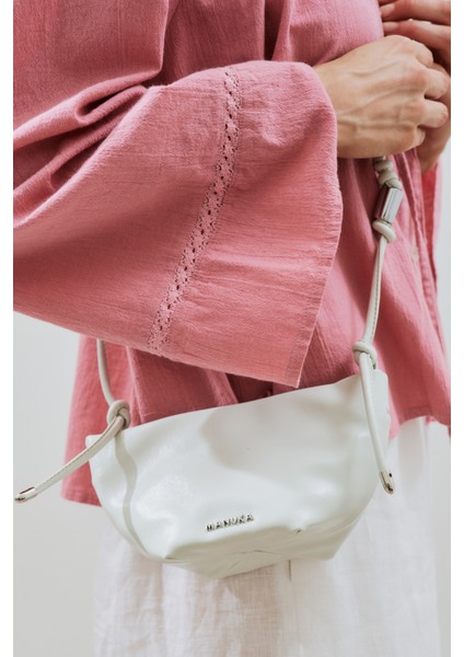 Elora Bağlama Detaylı Çanta Ice Blue fırsatları