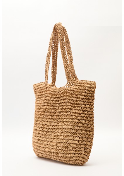 Medıum Hasır Kol Çantası Natural fiyatları