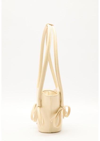 Sandy Fiyonklu Mini Çanta Butter Yellow