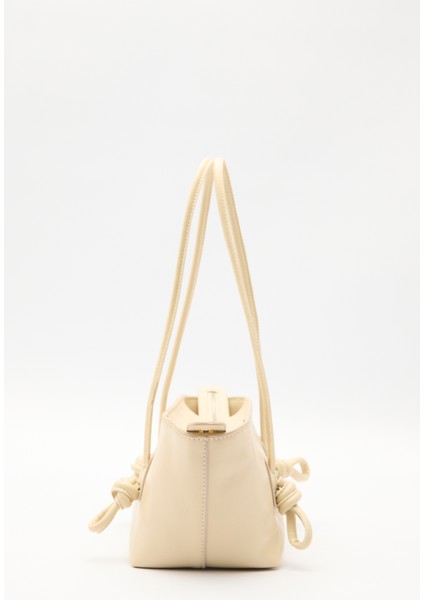 Bonnıe Bağlama Detaylı Çanta Butter Yellow
