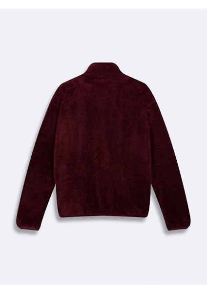 Fermuarlı Polar Kırmızı Hırka fiyatları