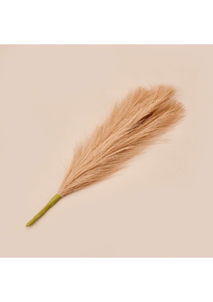 Dekoratif Tüy - Somon - 44 cm