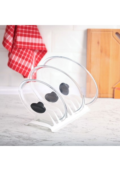 Tencere Kapak Düzenleyici Organizer - Asorti - 30 cm