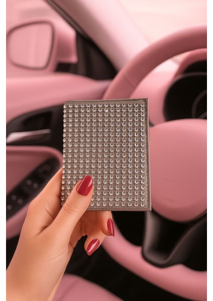 Taş Kaplı Ruhsat Cüzdanı Kılıfı