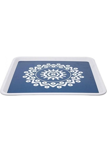 Home Alaçatı Tepsi - Mavi - 32,5X32,5 cm fiyatları