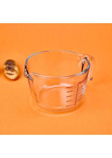 Borcam Ölçü Kabı - Şeffaf - 1 Lt fiyatları