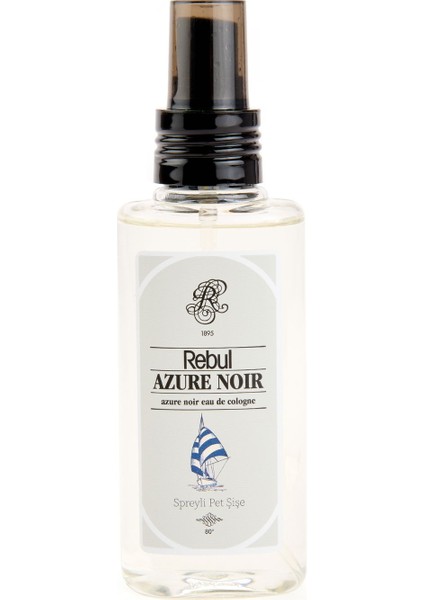 Azur Noir Kolonya - Şeffaf - 125 ml
