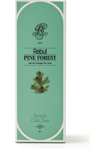 Pine Forest Spreyli Cam Şişe Kolonya - 100 ml fiyatları