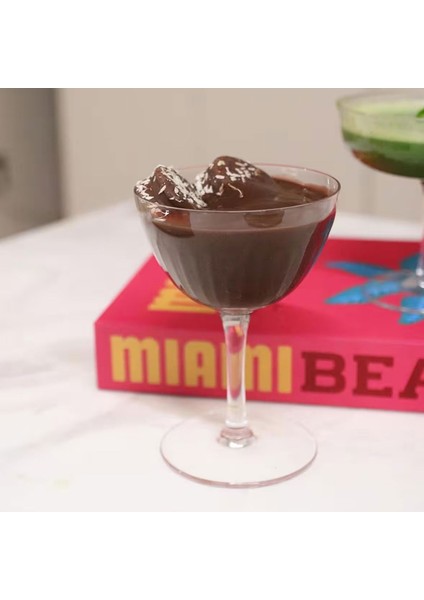 Mia Ayaklı Cam Dondurma Kasesi - Şeffaf - 10X14 cm