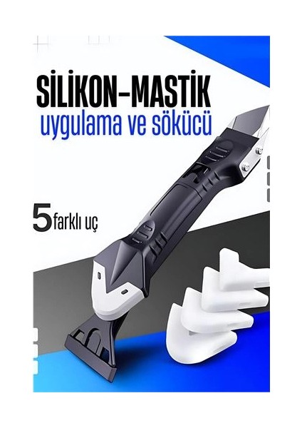 Hsnet Silikon Mastik Tutkal Sökme ve Uygulama Kiti