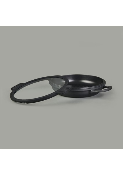 Pienza Alüminyum Tencere Seti - Antrasit / Siyah - 7 Parça modelleri