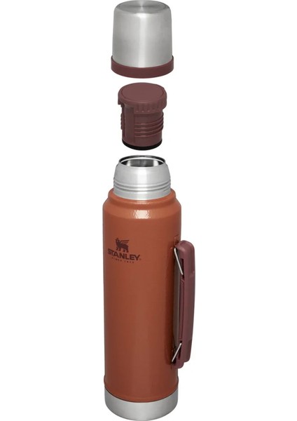 Termos The Legendary Classic Bottle Hammertone Clay - 1 Lt modelleri